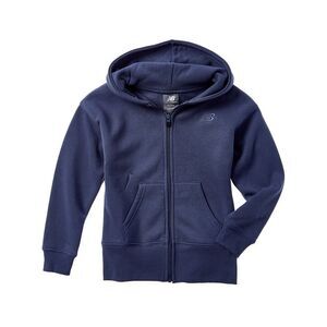 New Balance Girls  Fleece Zip Hoodie, Purple